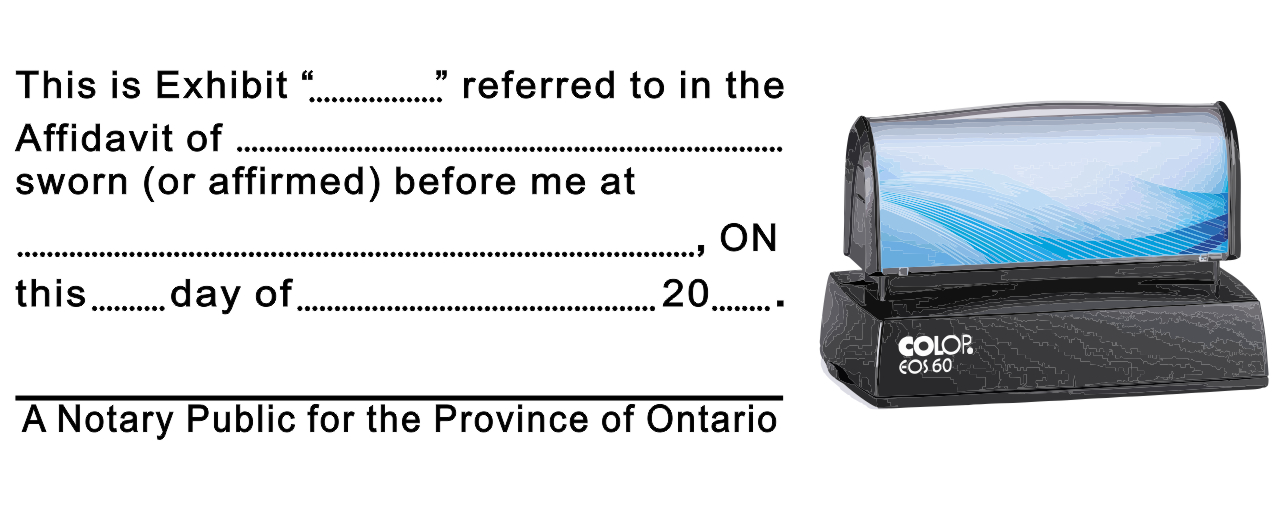 ON33P+-+%22Exhibit%22+Pre-Inked+Stamp